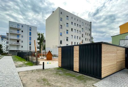 Gardenboxx mit Holzlattung