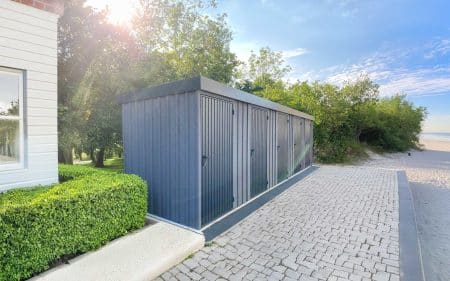 Gerätehaus MZH als Reihenanlage