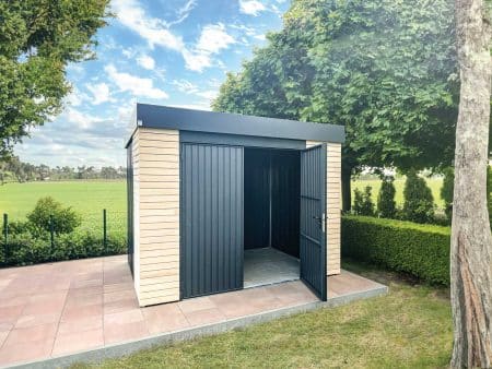 M.1 Gerätehaus mit Doppelflügeltür