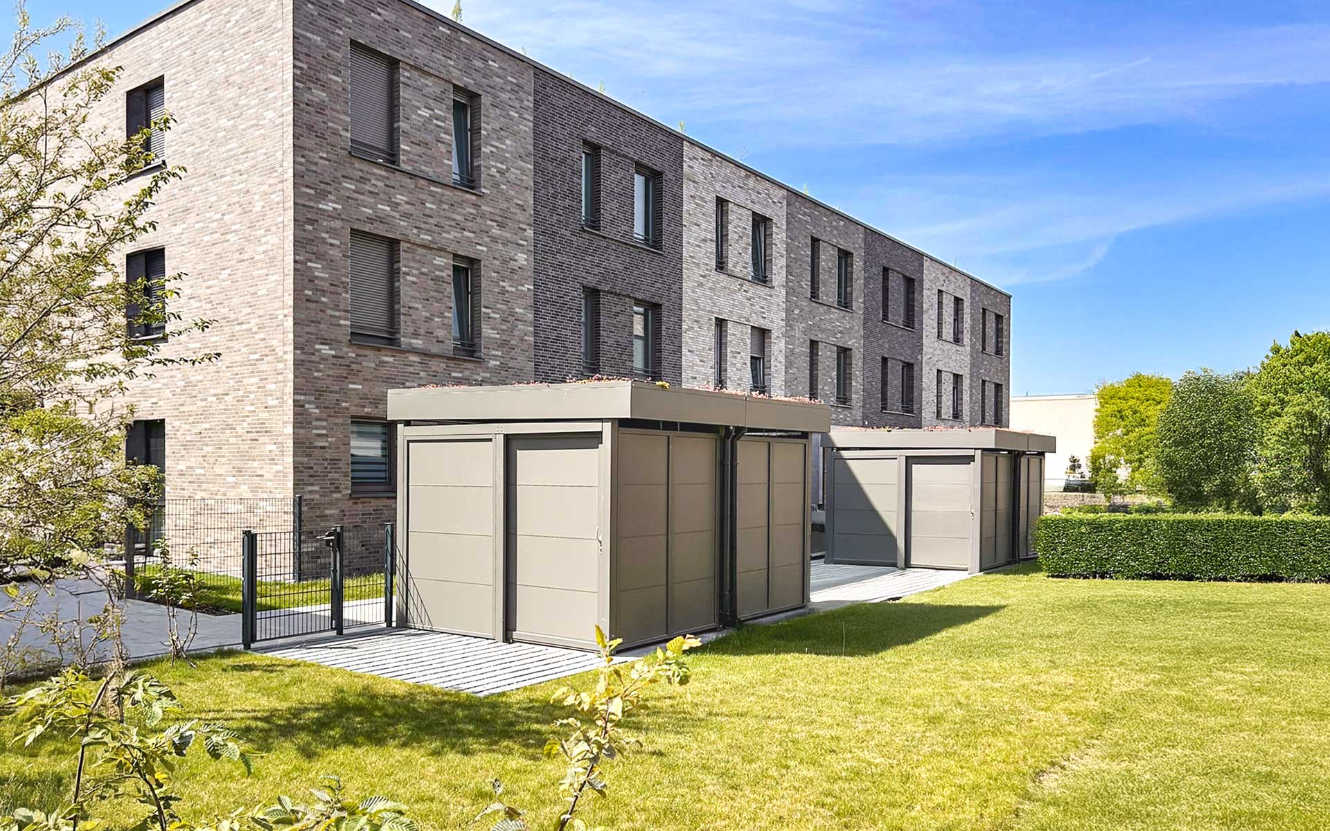 Einhausung von Siebau als Kellerersatz